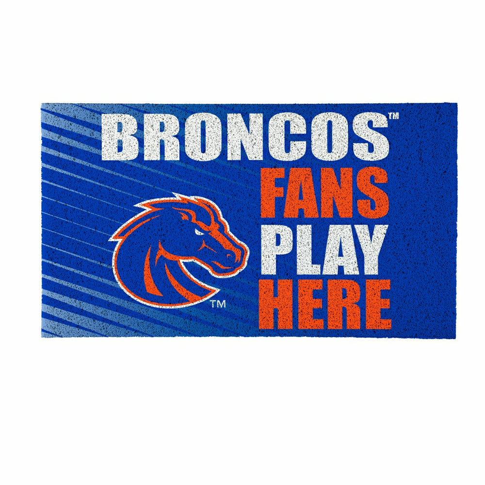 Boise State University Fan Mat, 28"x16"