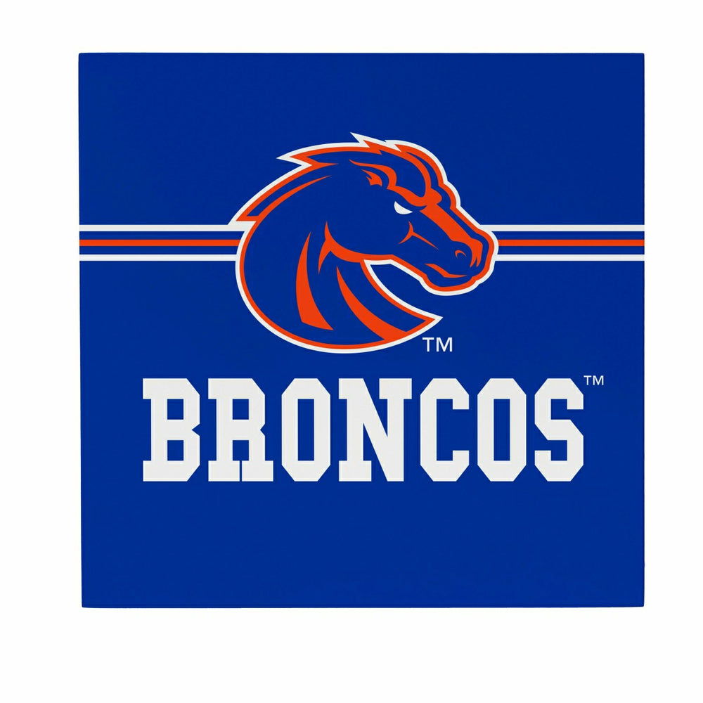 Boise State University Wood Wall Sign, 12x12