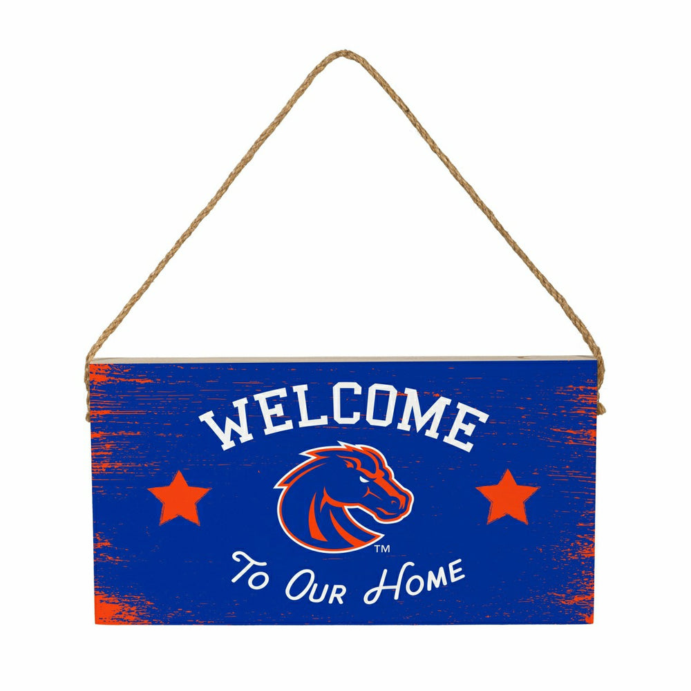 Boise State University Wood Wall Sign, 6x11