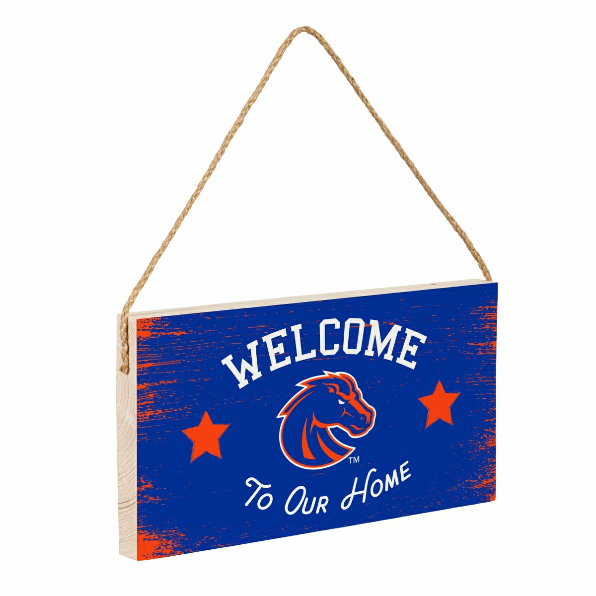 Boise State University Wood Wall Sign, 6x11