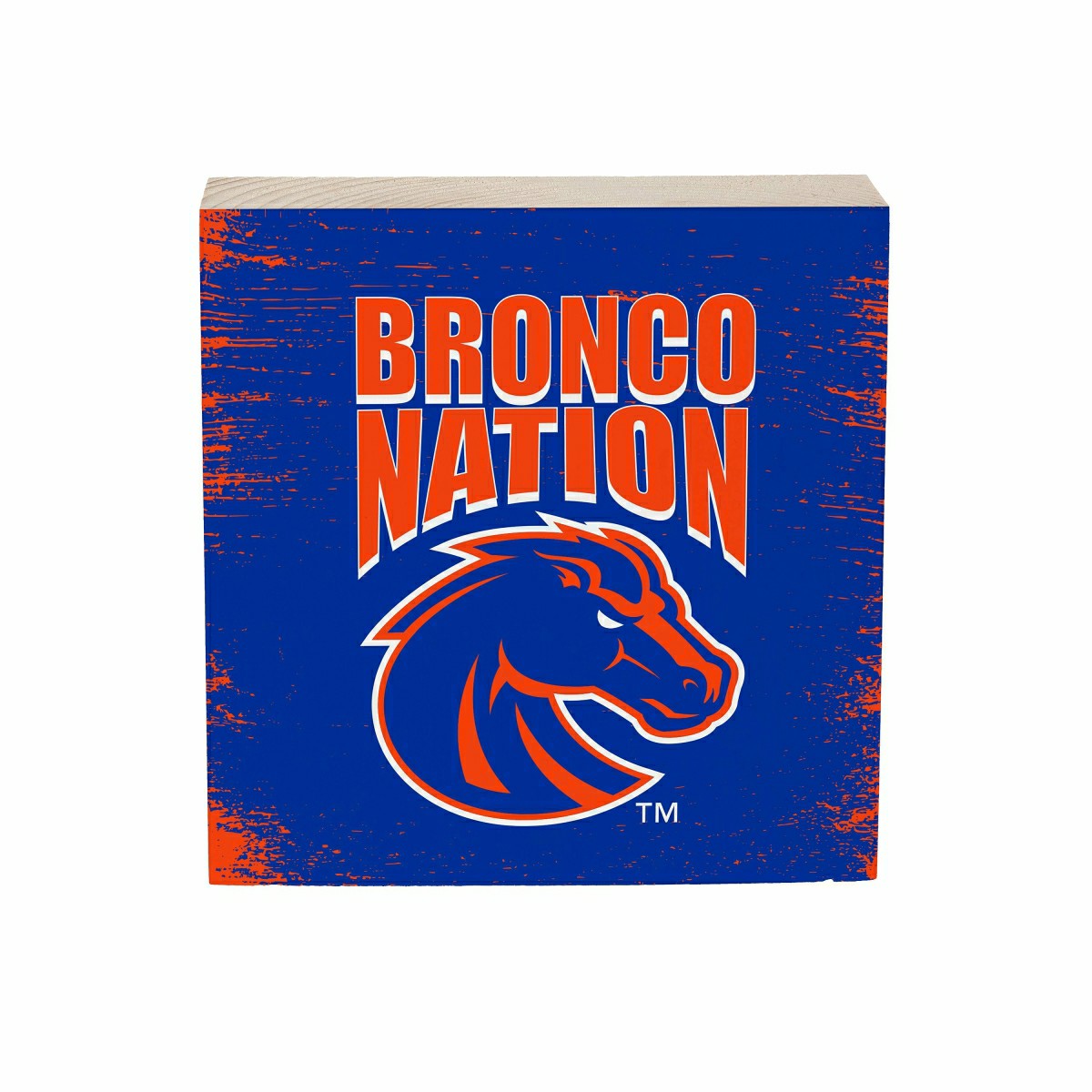 Boise State University Plock, Down Home Fans, 6x6
