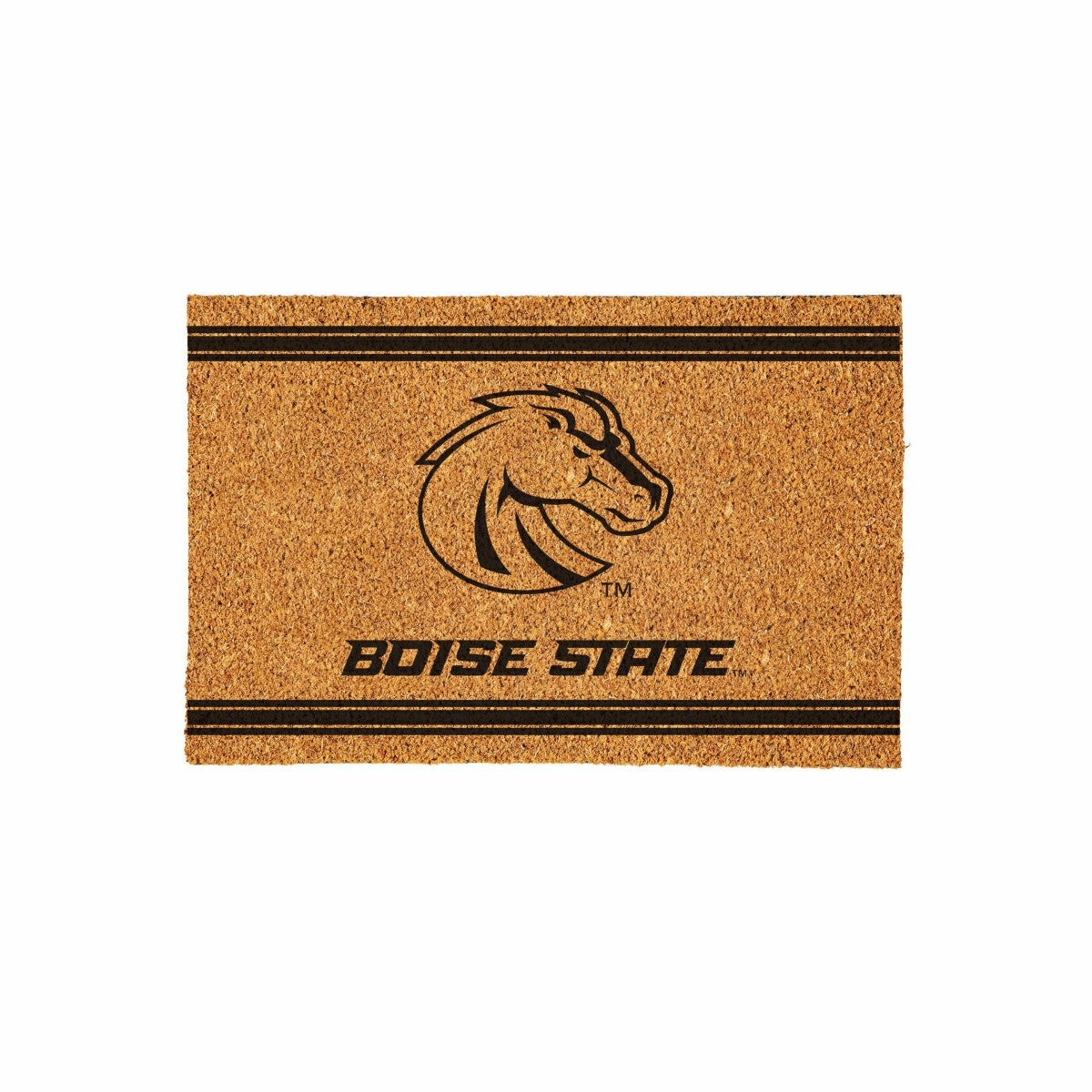Boise State University Large One Color Coir Mat, 36"x24"
