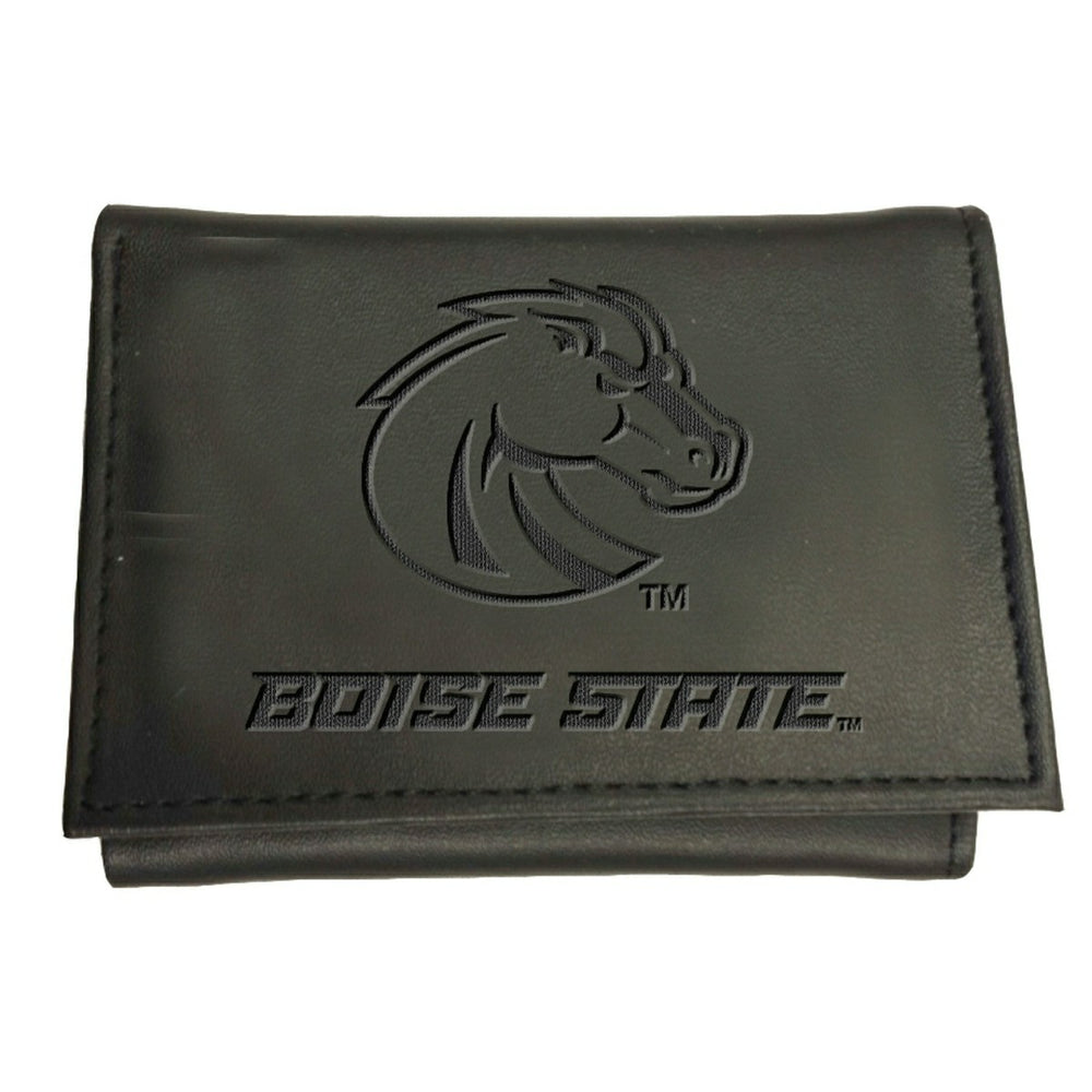Boise State University, Tri-Fold Wallet, Black