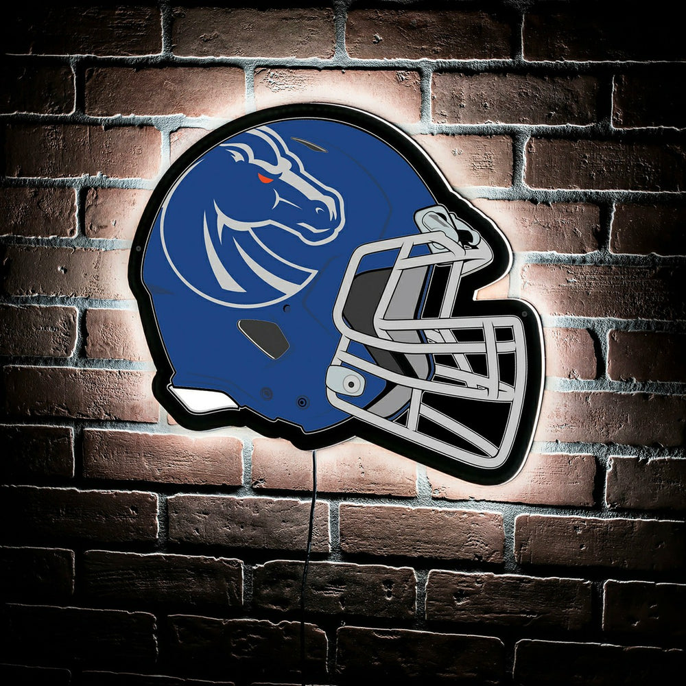 LED Wall Decor, Helmet, Boise State University