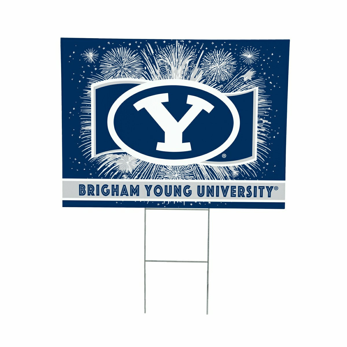 Brigham Young University Yard Sign, Patriotic