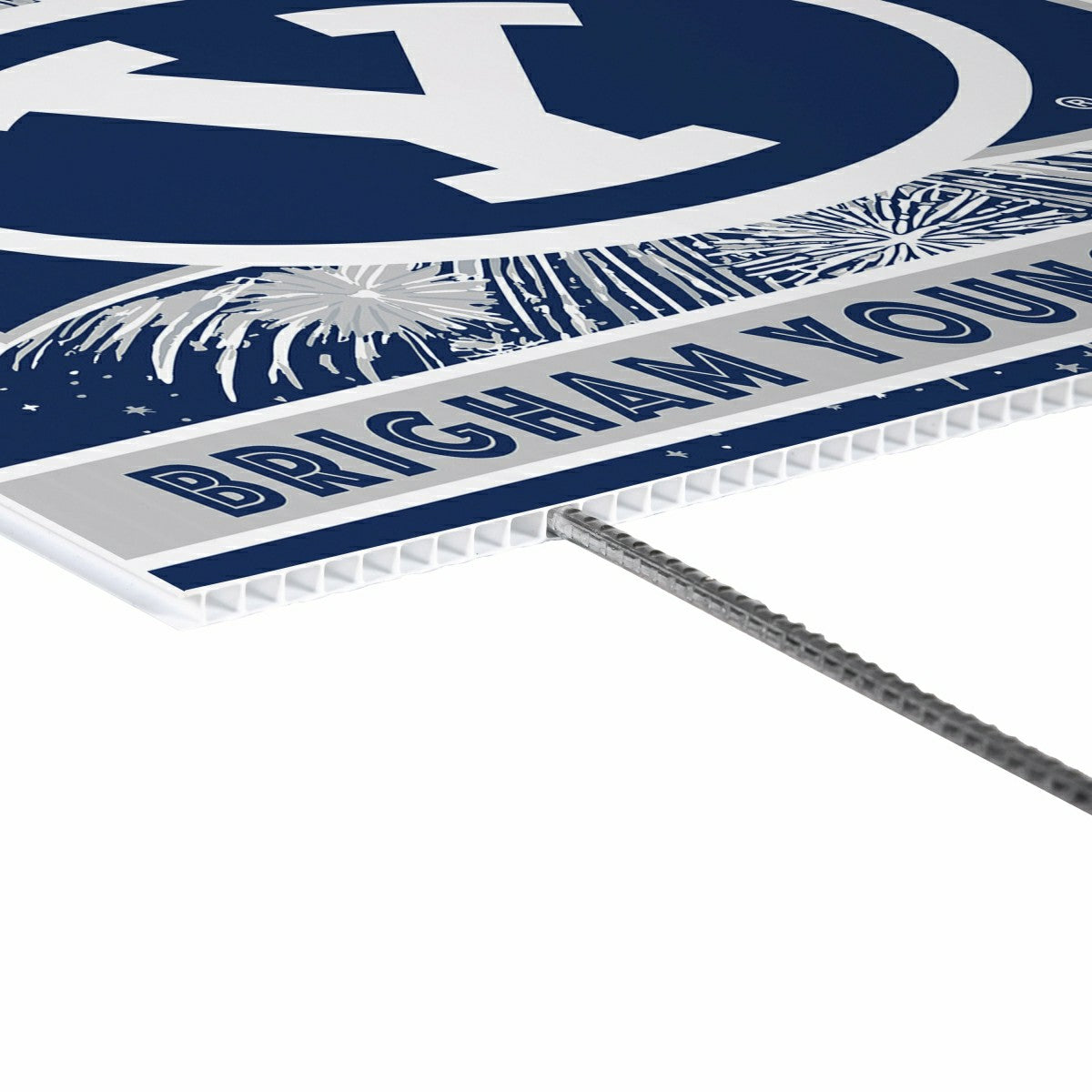 Brigham Young University Yard Sign, Patriotic
