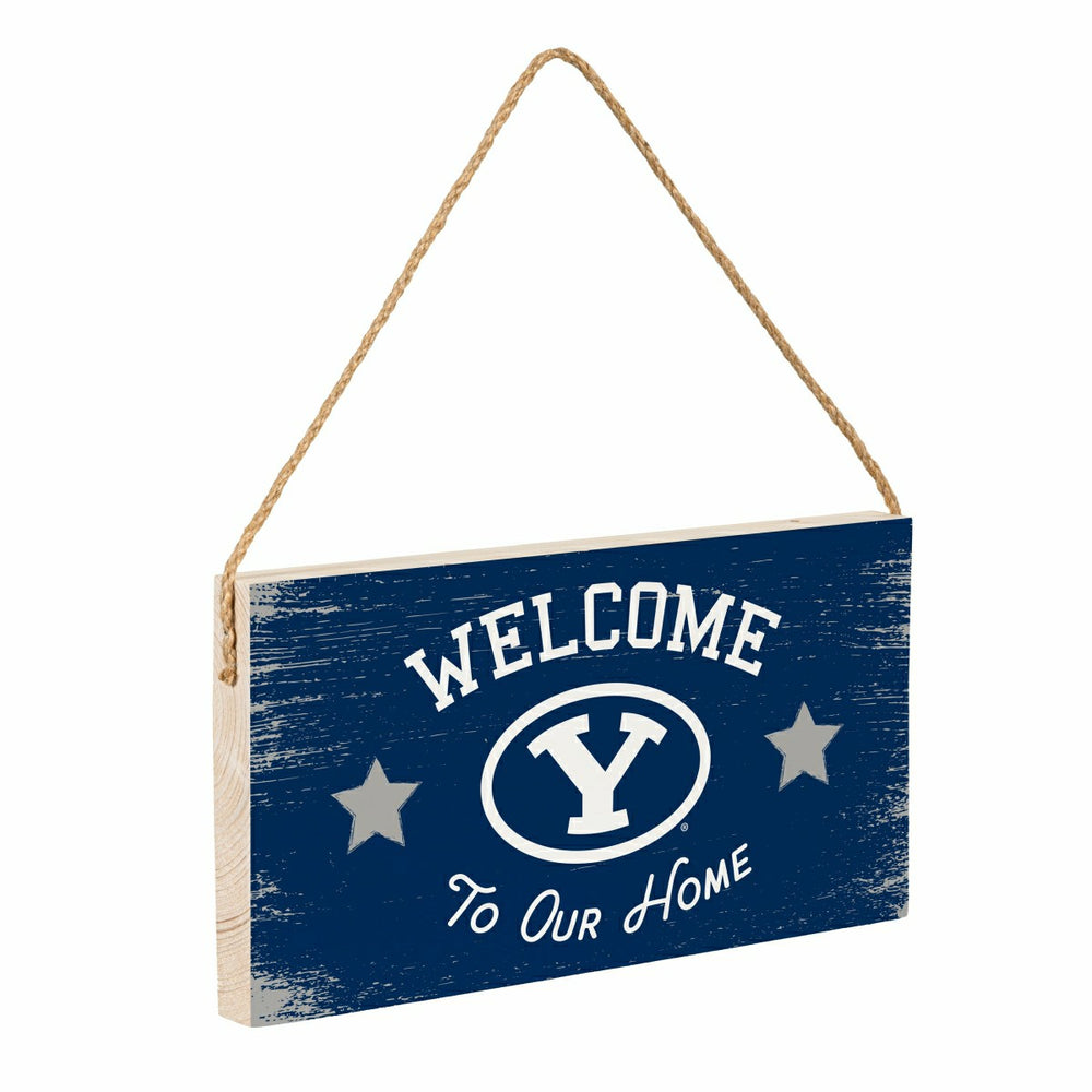 Brigham Young University Wood Wall Sign, 6x11