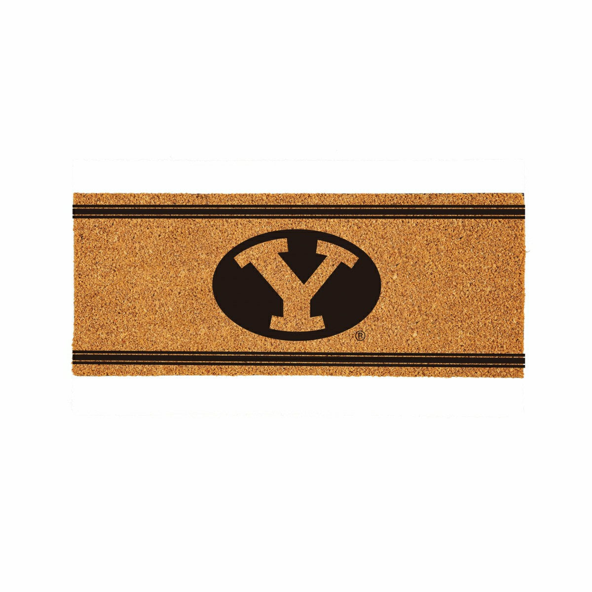 Brigham Young University Extra Large One Color Coir Mat, 60"x24"