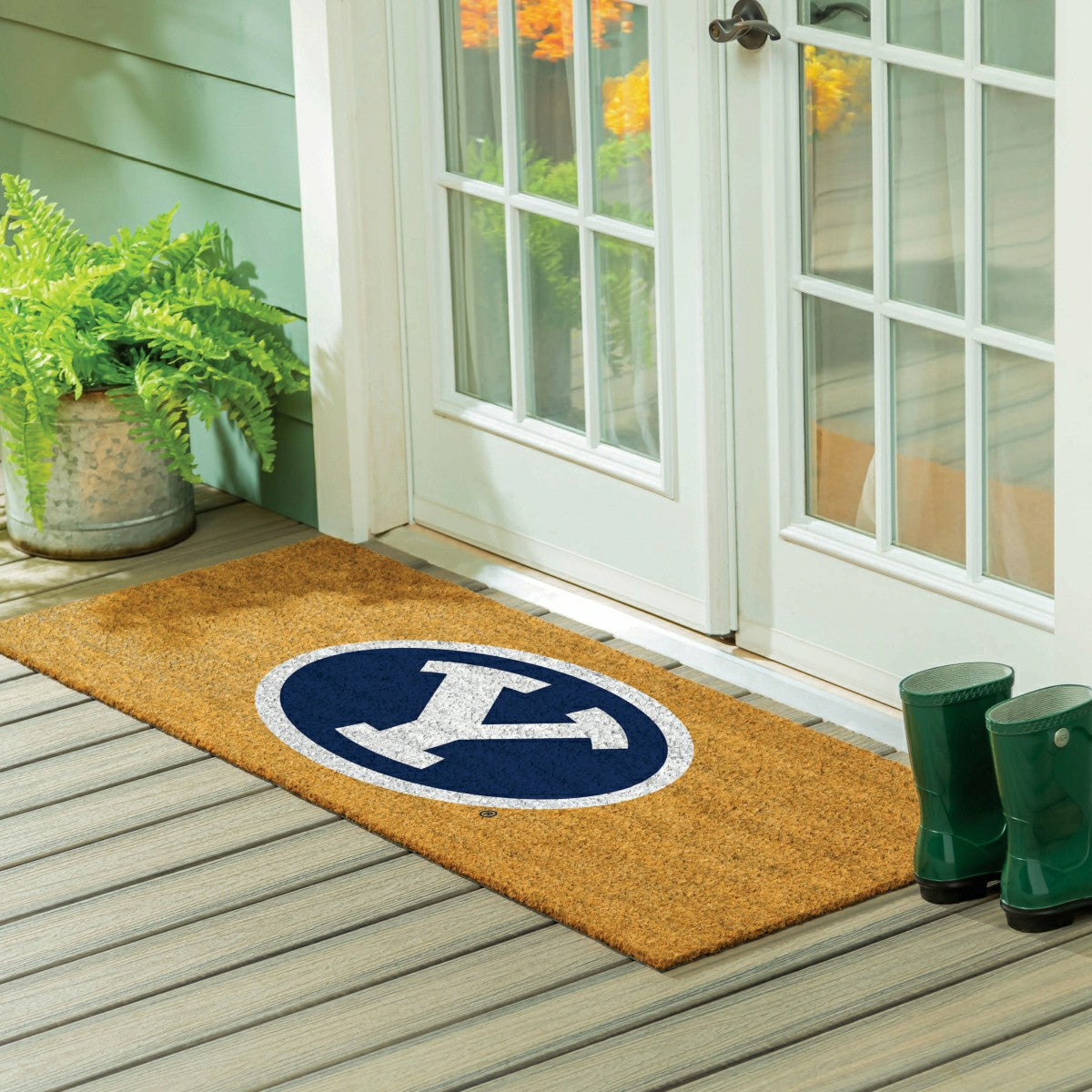 Brigham Young University Extra Large Full Color Coir Mat, 60"x24"