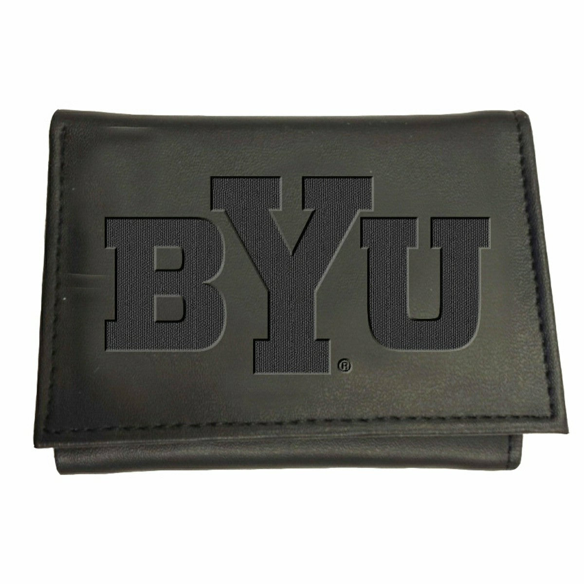 Brigham Young University, Tri-Fold Wallet, Black