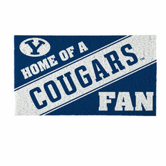 Brigham Young University, PVC Mat COLOR, Home of a Fan