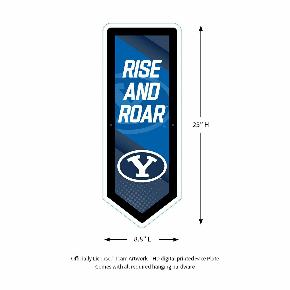 LED Wall Decor, Pennant, Brigham Young University