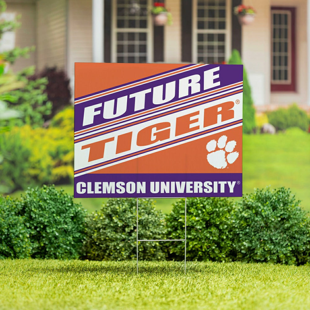 Clemson University Coroplast Yard Sign, Future Student