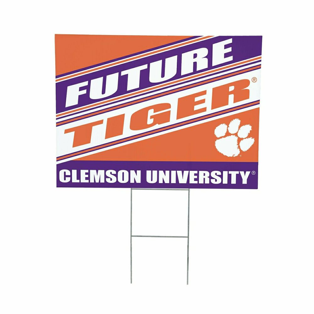 Clemson University Coroplast Yard Sign, Future Student