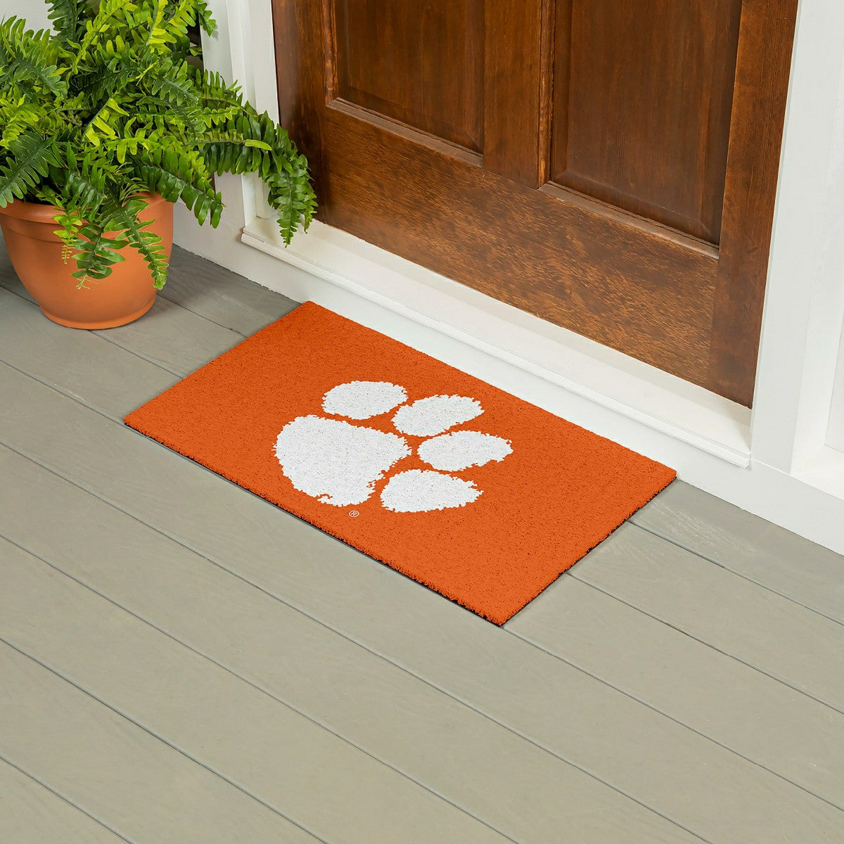 Full Color PVC Mat, 16" x 28", Clemson University