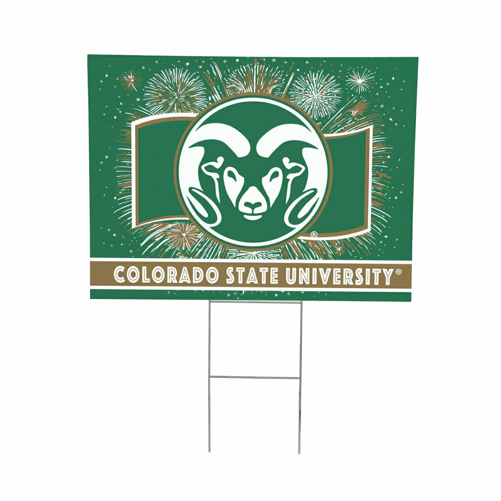 Colorado State University Yard Sign, Patriotic