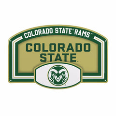 Colorado State University USA Embossed Steel Wall Sign, 11" x 17"