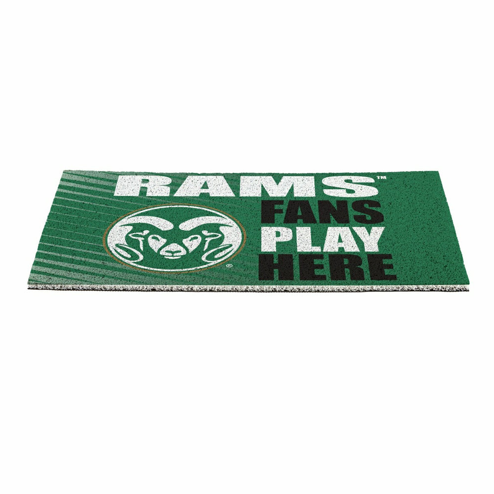 Colorado State University Fan Mat, 28"x16"