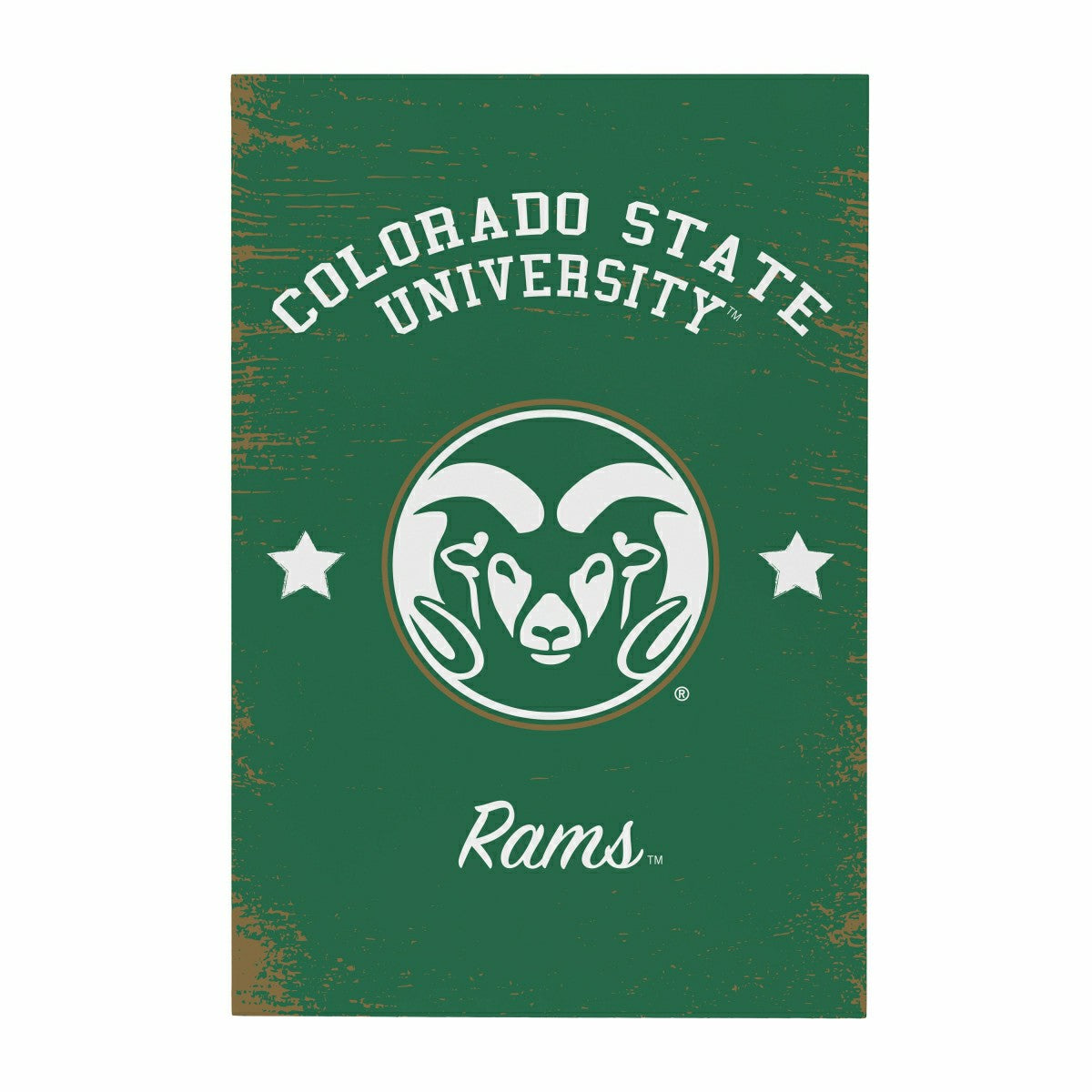 Colorado State University Wood Wall Sign, 16x24