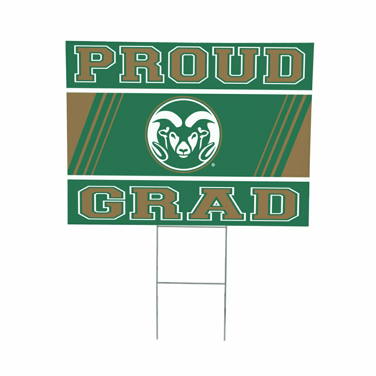 Colorado State University Coroplast Yard Sign Graduate