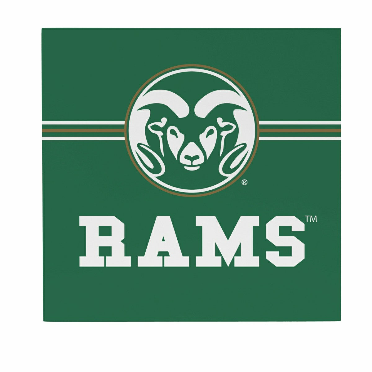 Colorado State University Wood Wall Sign, 12x12