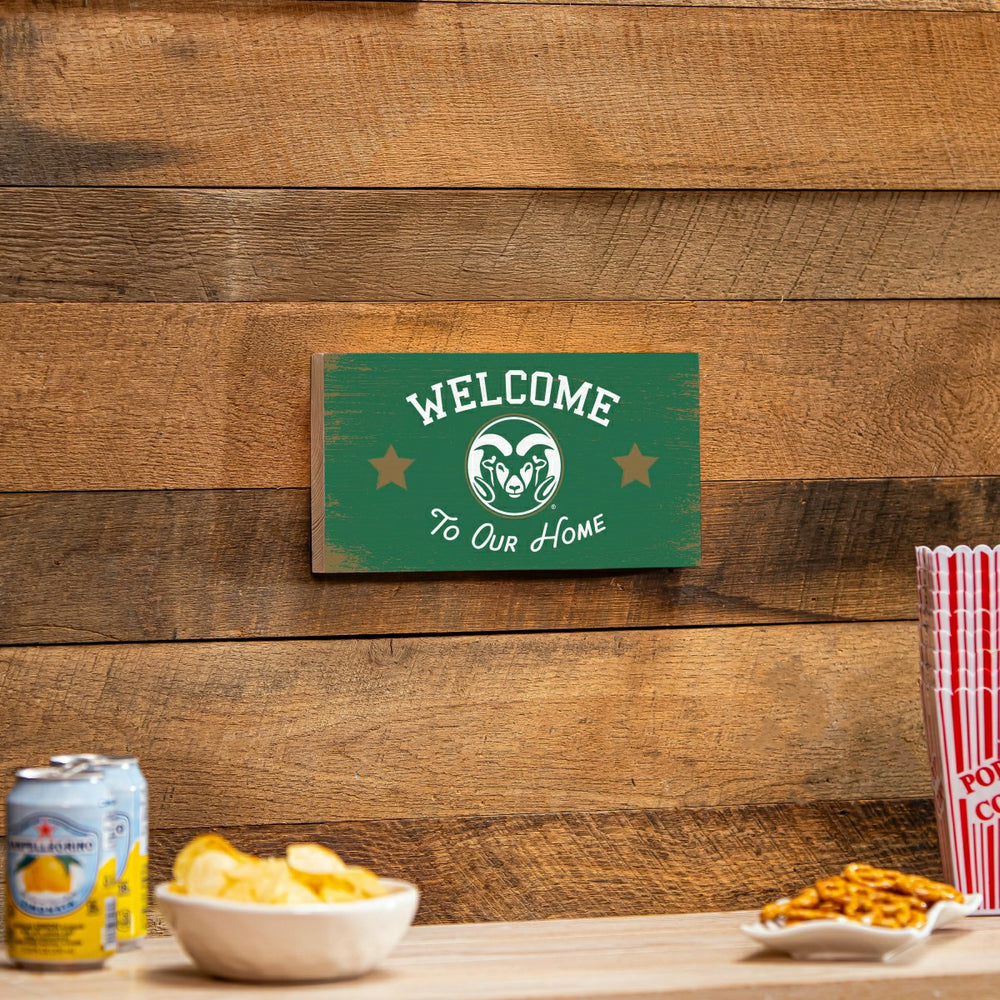 Colorado State University Wood Wall Sign, 6x11
