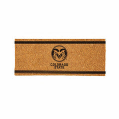 Colorado State University Extra Large One Color Coir Mat, 60"x24"