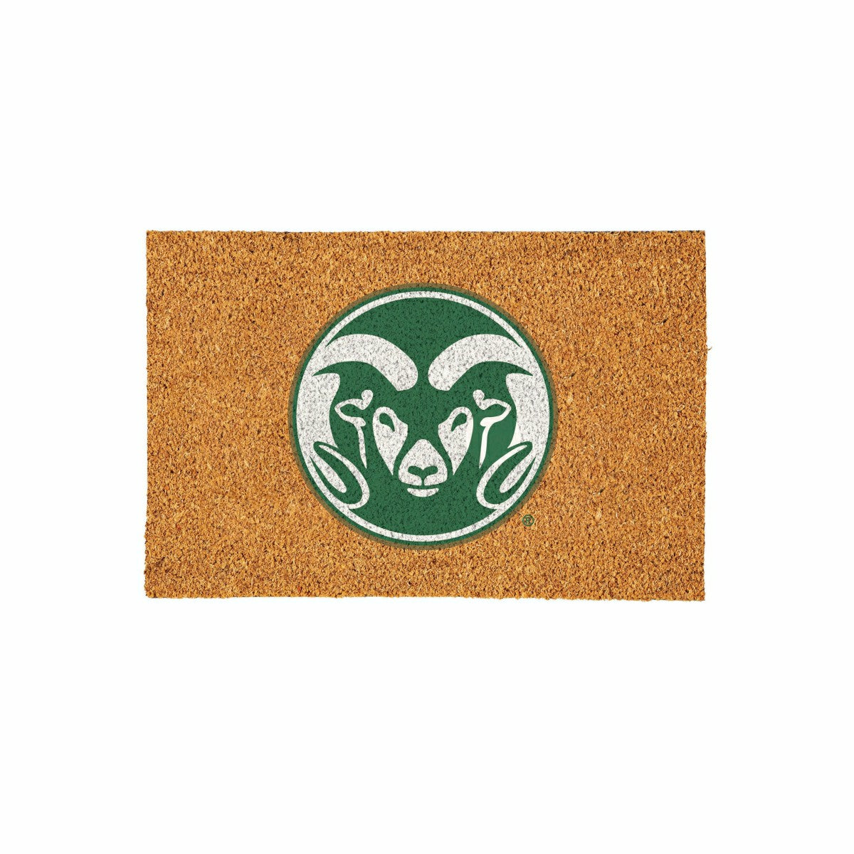 Colorado State University Large Full Color Coir Mat, 36"x24"