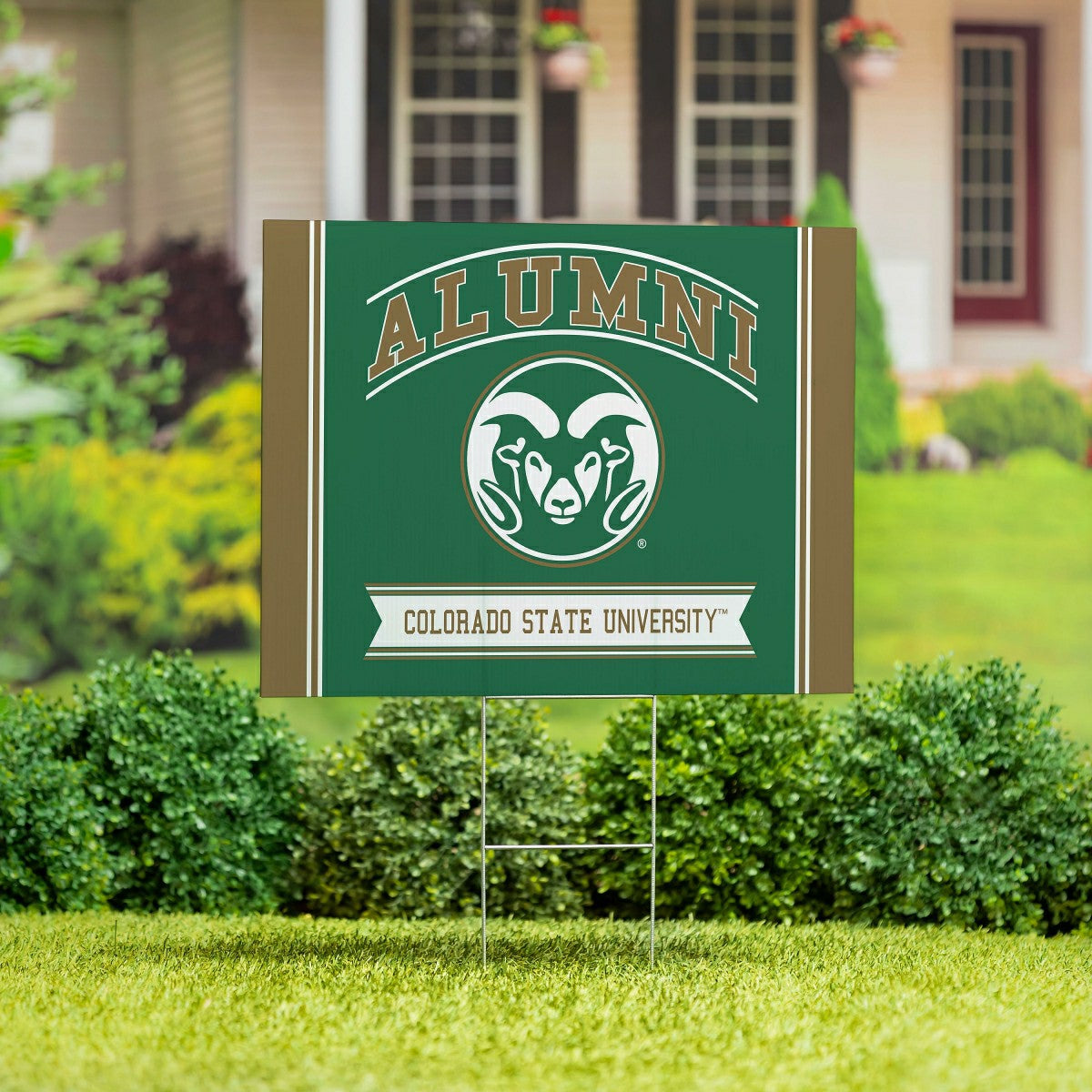 Colorado State University Coroplast Yard Sign Alumni