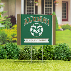 Colorado State University Coroplast Yard Sign Alumni