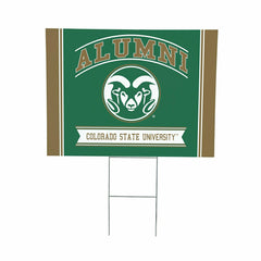 Colorado State University Coroplast Yard Sign Alumni
