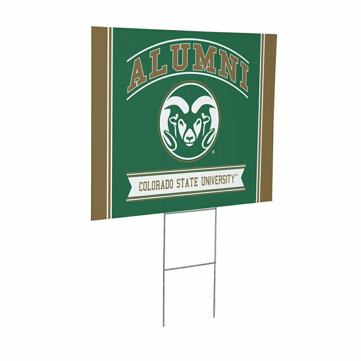 Colorado State University Coroplast Yard Sign Alumni
