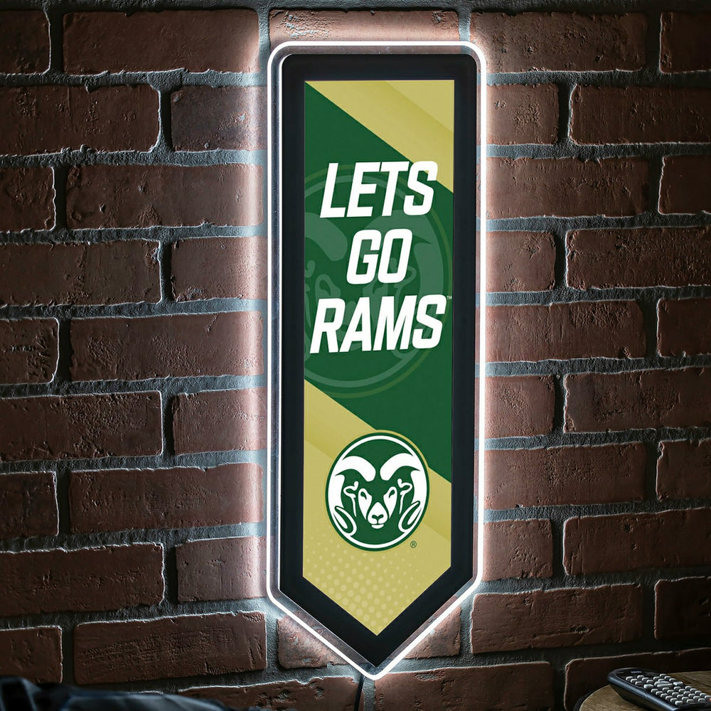 LED Wall Decor, Pennant, Colorado State University