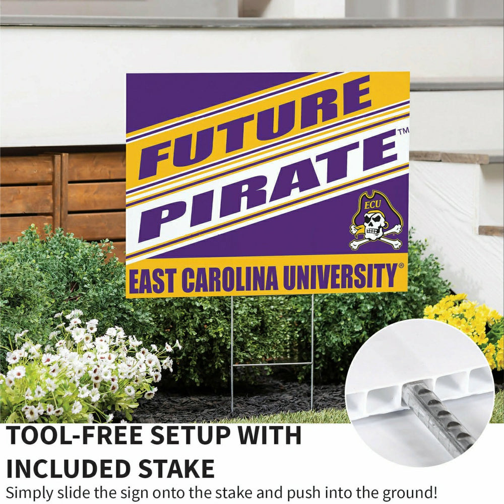 East Carolina University Coroplast Yard Sign, Future Student