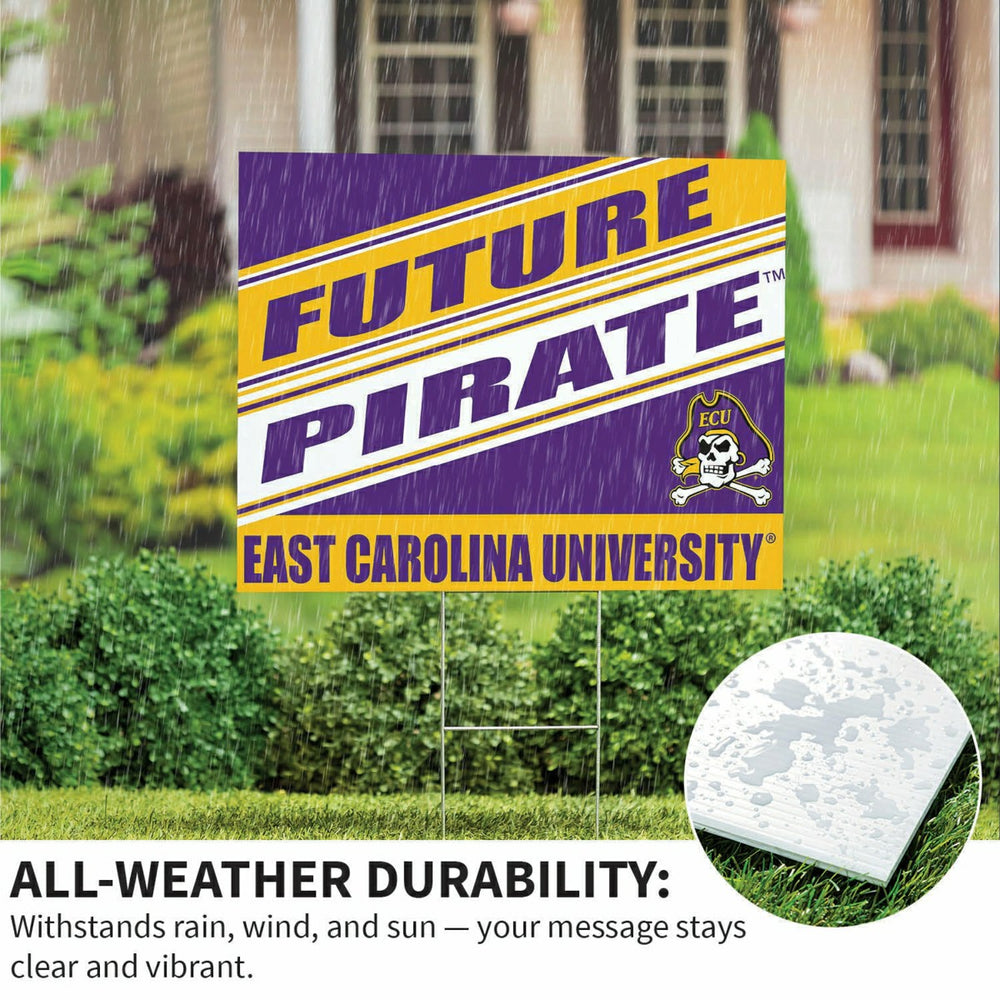 East Carolina University Coroplast Yard Sign, Future Student