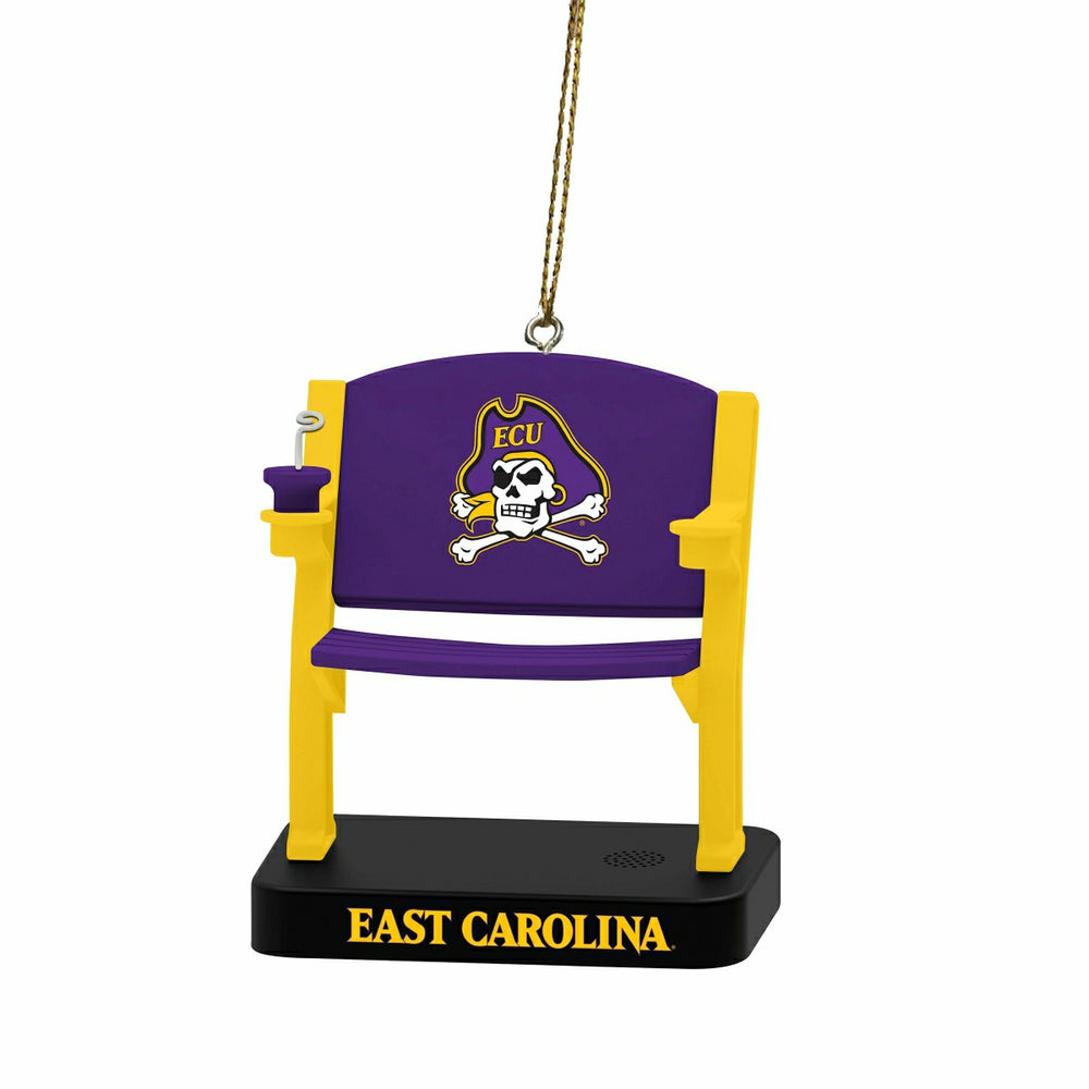 Stadium Seat Ornament, East Carolina University