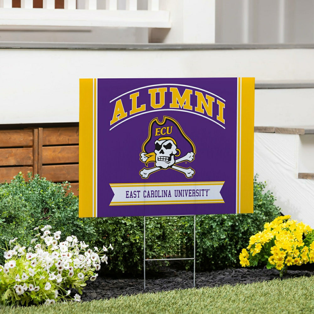 East Carolina University Coroplast Yard Sign Alumni