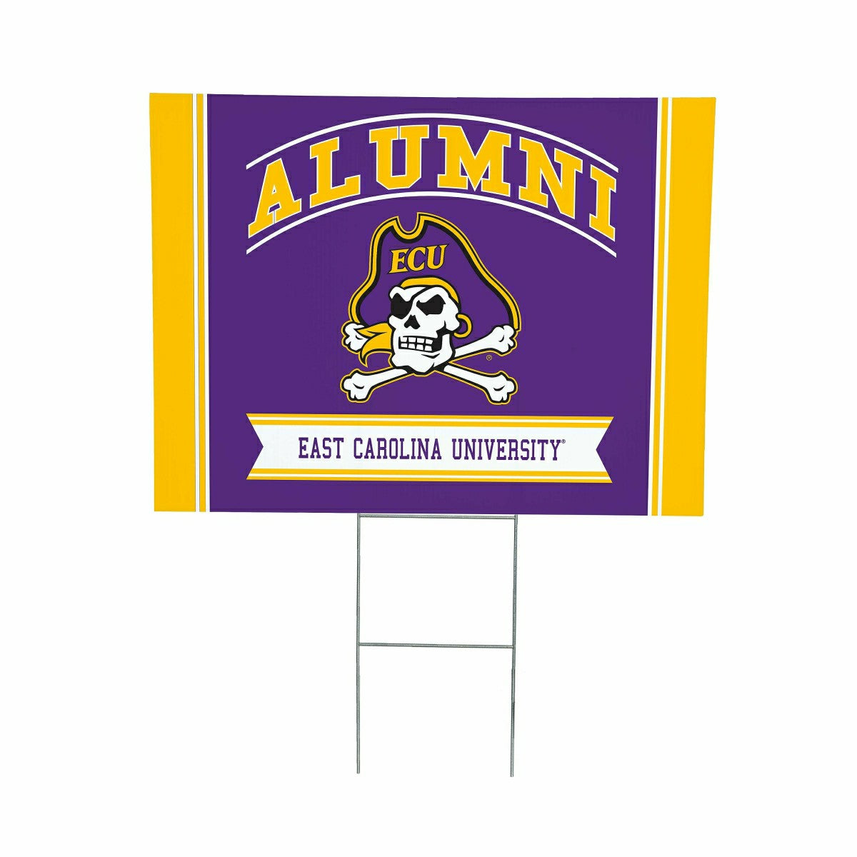 East Carolina University Coroplast Yard Sign Alumni