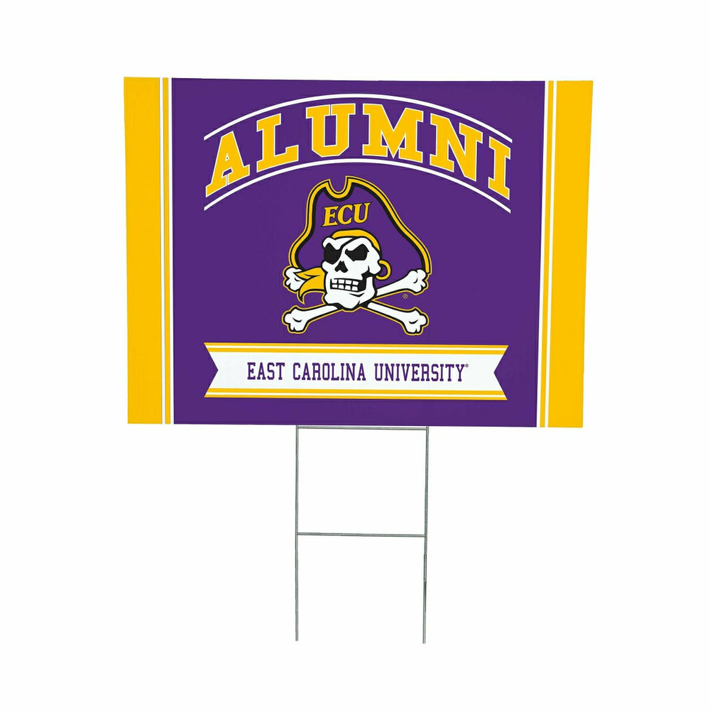 East Carolina University Coroplast Yard Sign Alumni