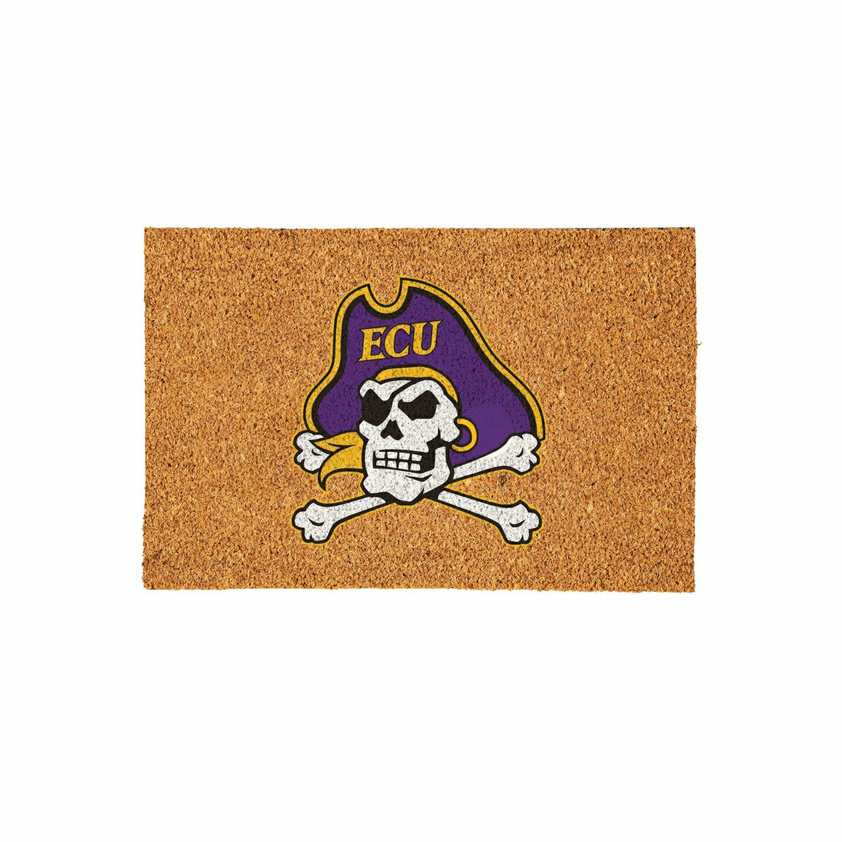 East Carolina University Large Full Color Coir Mat, 36"x24"