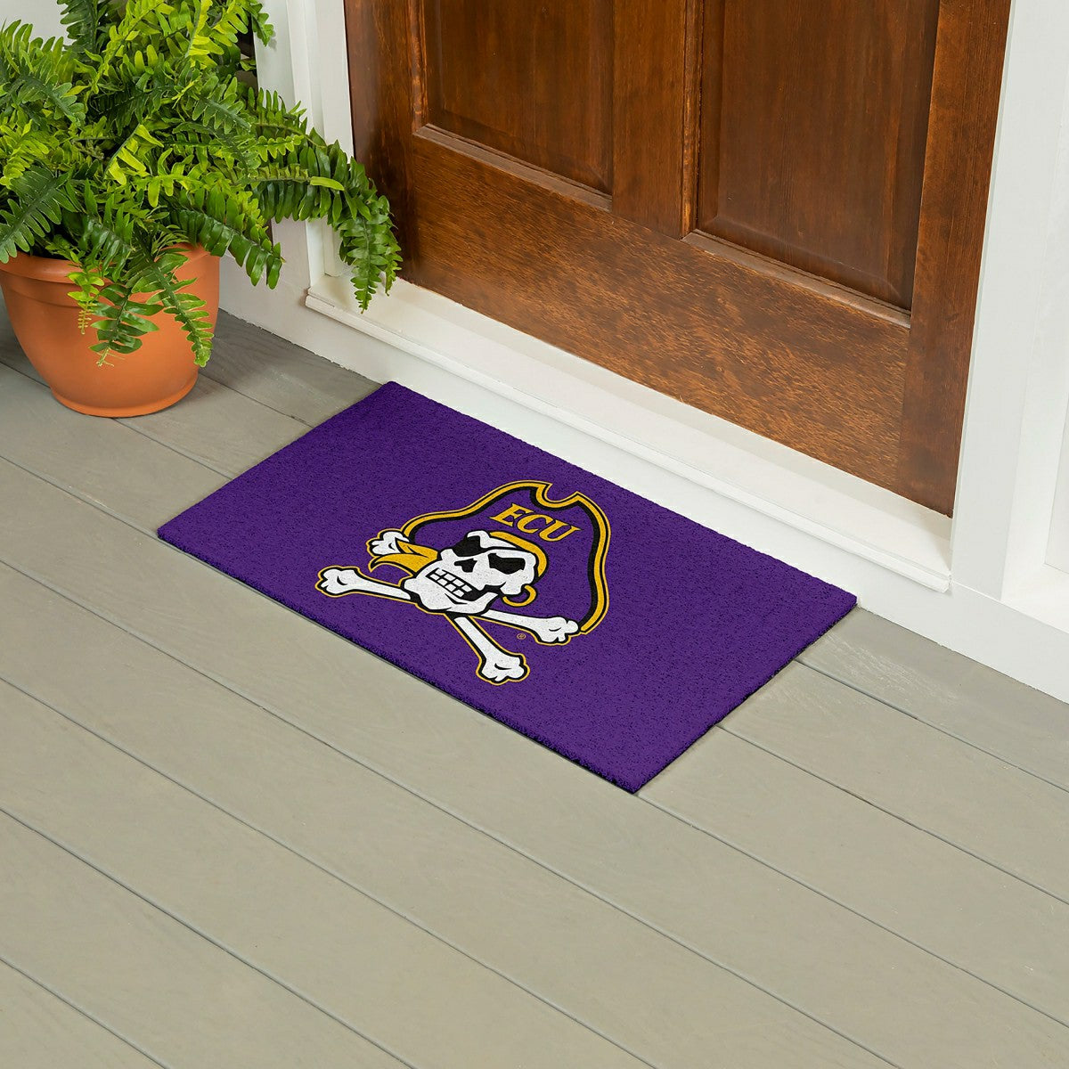 Full Color PVC Mat, 16" x 28", East Carolina University