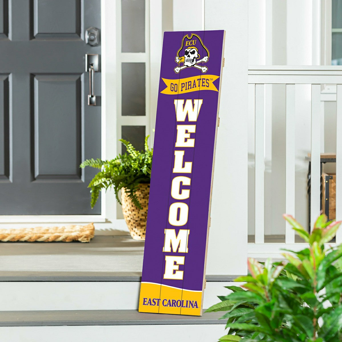 East Carolina University Large Single Sided Leaner, 46"