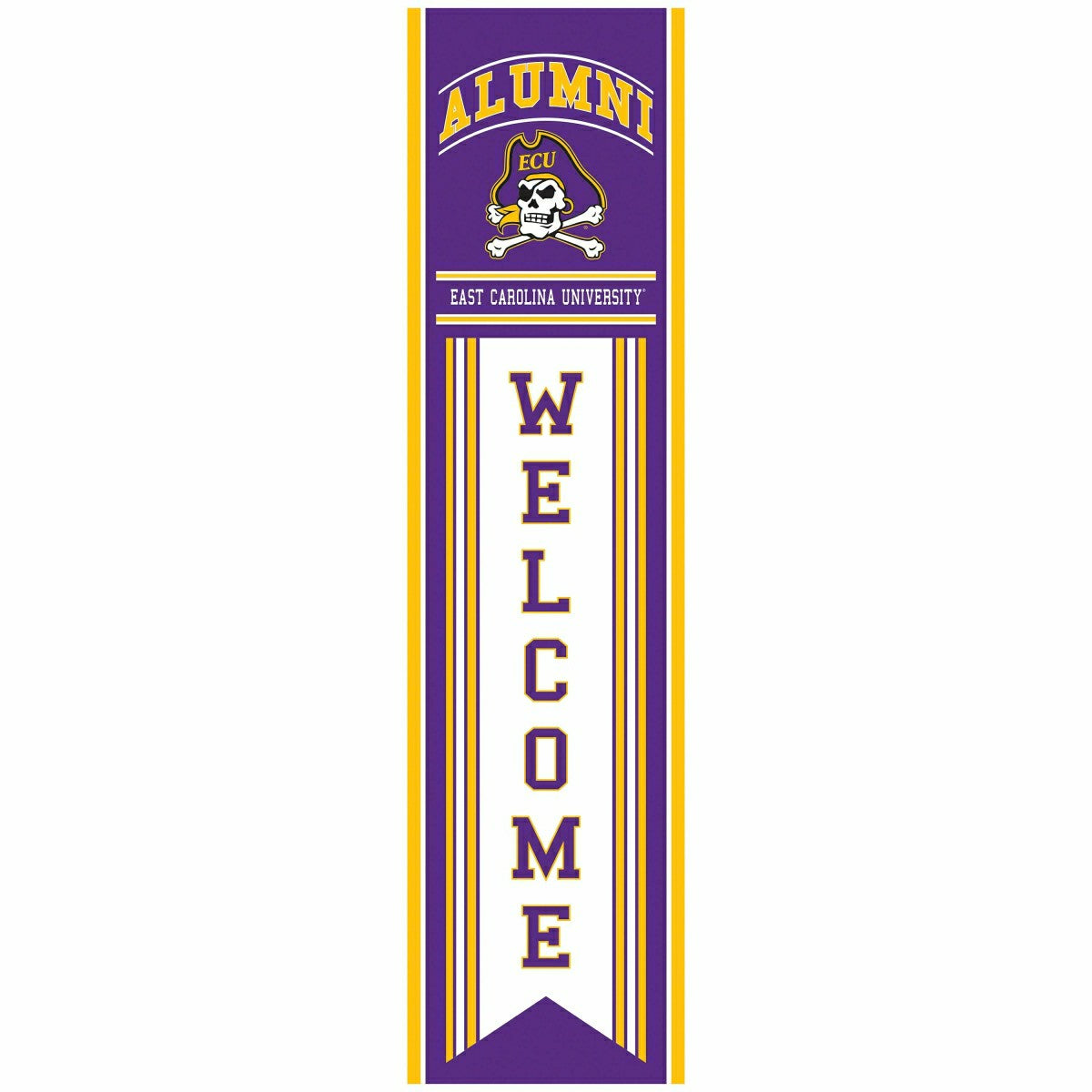East Carolina University Alumni Single Sided Large Leaner, 46"