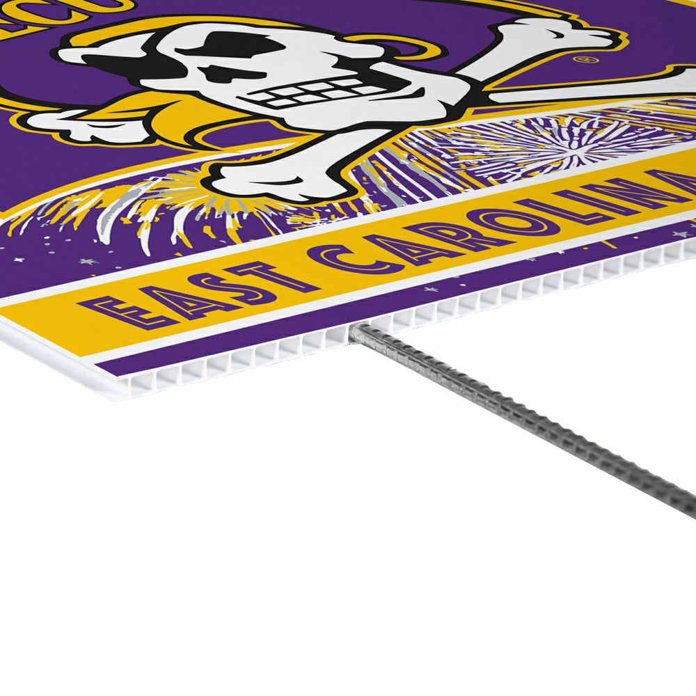 East Carolina University Yard Sign, Patriotic