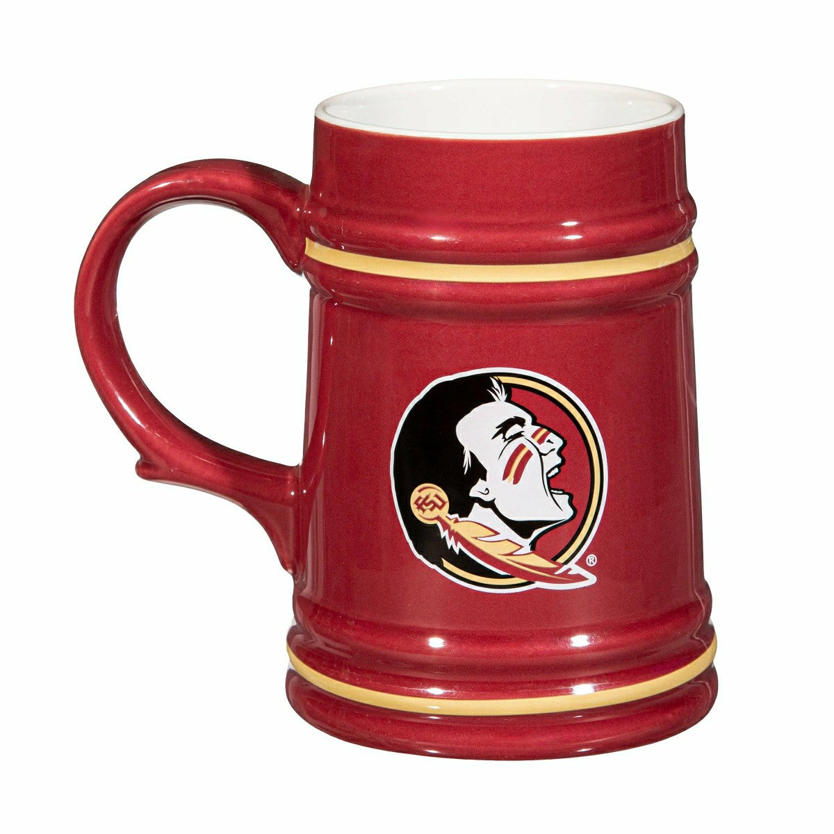 Florida State University Ceramic Stein Cup, 24oz