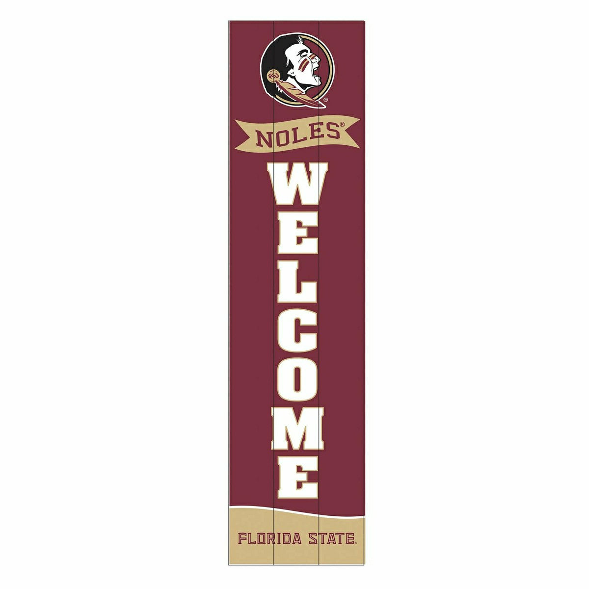 Florida State University Large Single Sided Leaner, 46"