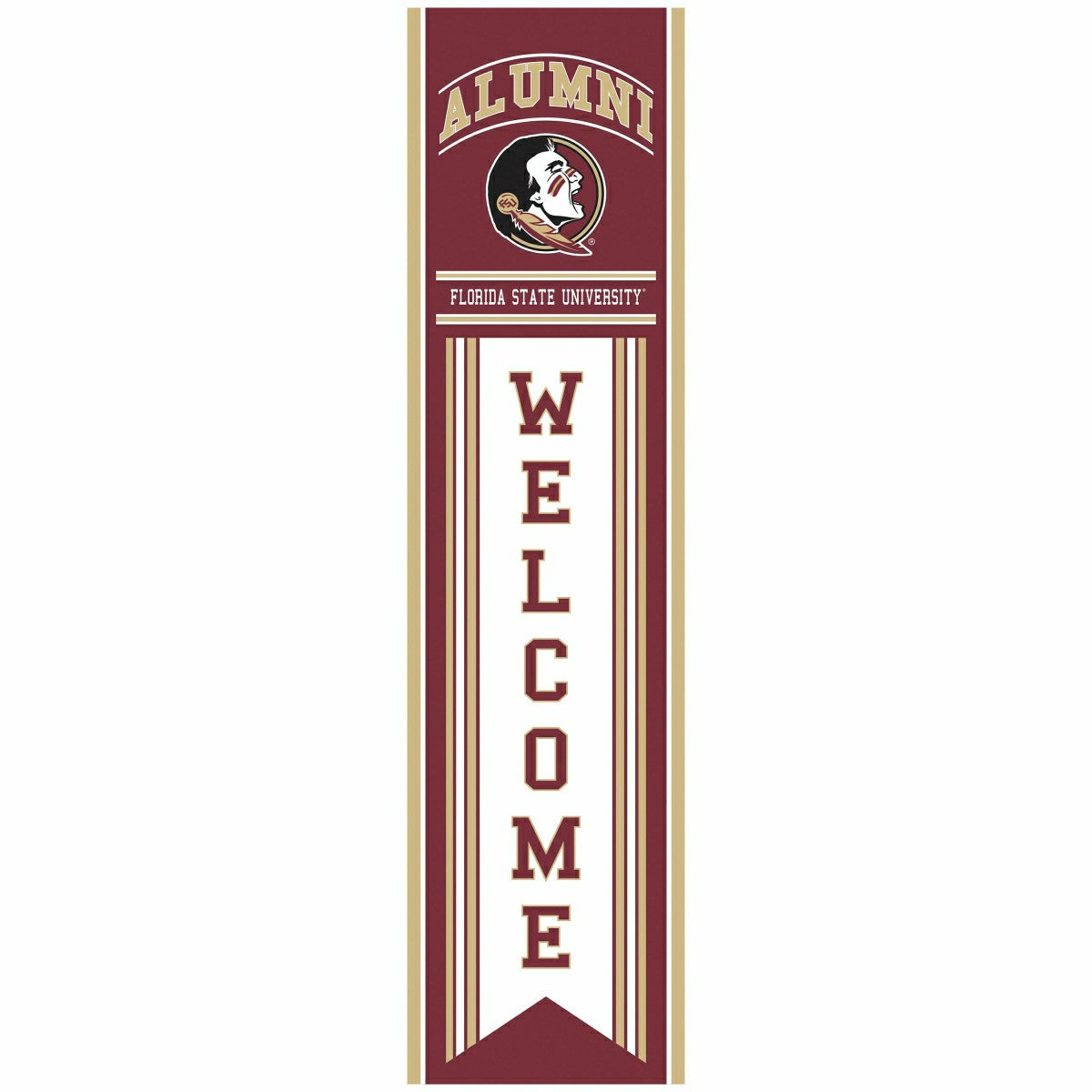 Florida State University Alumni Single Sided Large Leaner, 46"