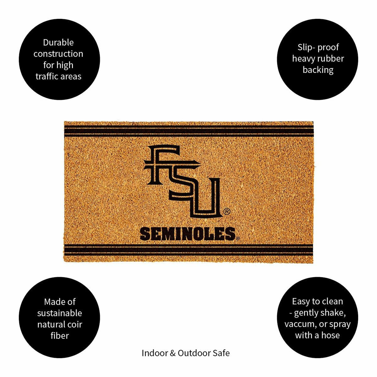 Florida State University Coir Mat 1C