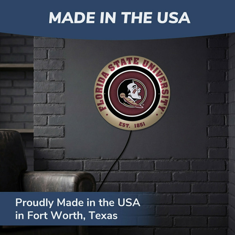 Florida State University, Metal Lite, Round