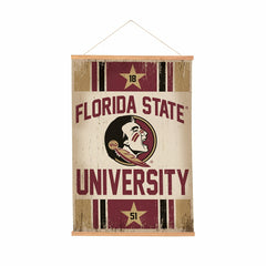 Florida State University, Canvas Wall Tapestry, Medium, 36x24